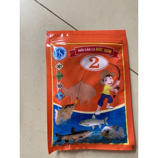 Mồi câu cá Đức Sơn số 1,2,3,4 Mồi câu tổng hợp