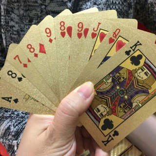 Bộ Bài Mạ Vàng Cao Cấp