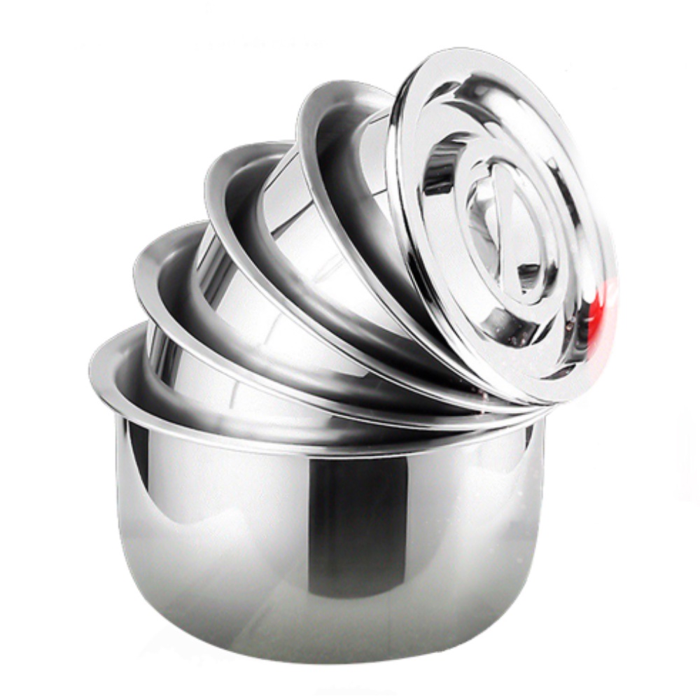 Bộ Nồi Inox Đáy Từ size 18-30cm