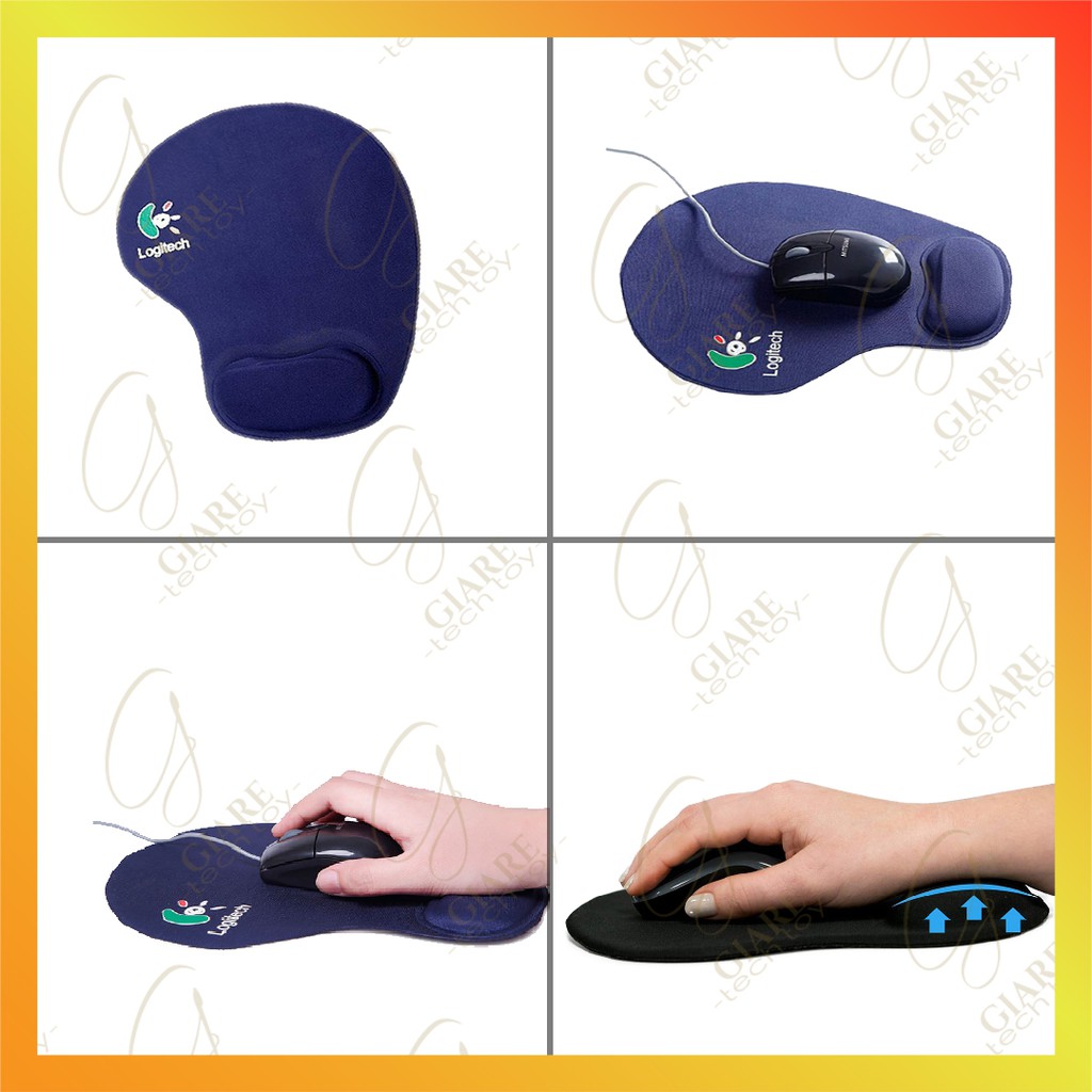 [CHUẨN SALE] - Miếng lót chuột có đệm tay Logitech | BigBuy360 - bigbuy360.vn