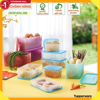 Hộp bảo quản Tupperware 💕Freeship💕Bộ đôi hoàn hảo Trữ Mát & Trữ Đông Vui Xuân Trọn Vẹn