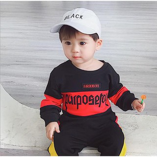 [FREE SHIP] ÁO ĐÔNG TAY DÀI BÉ TRAI PURPOSE