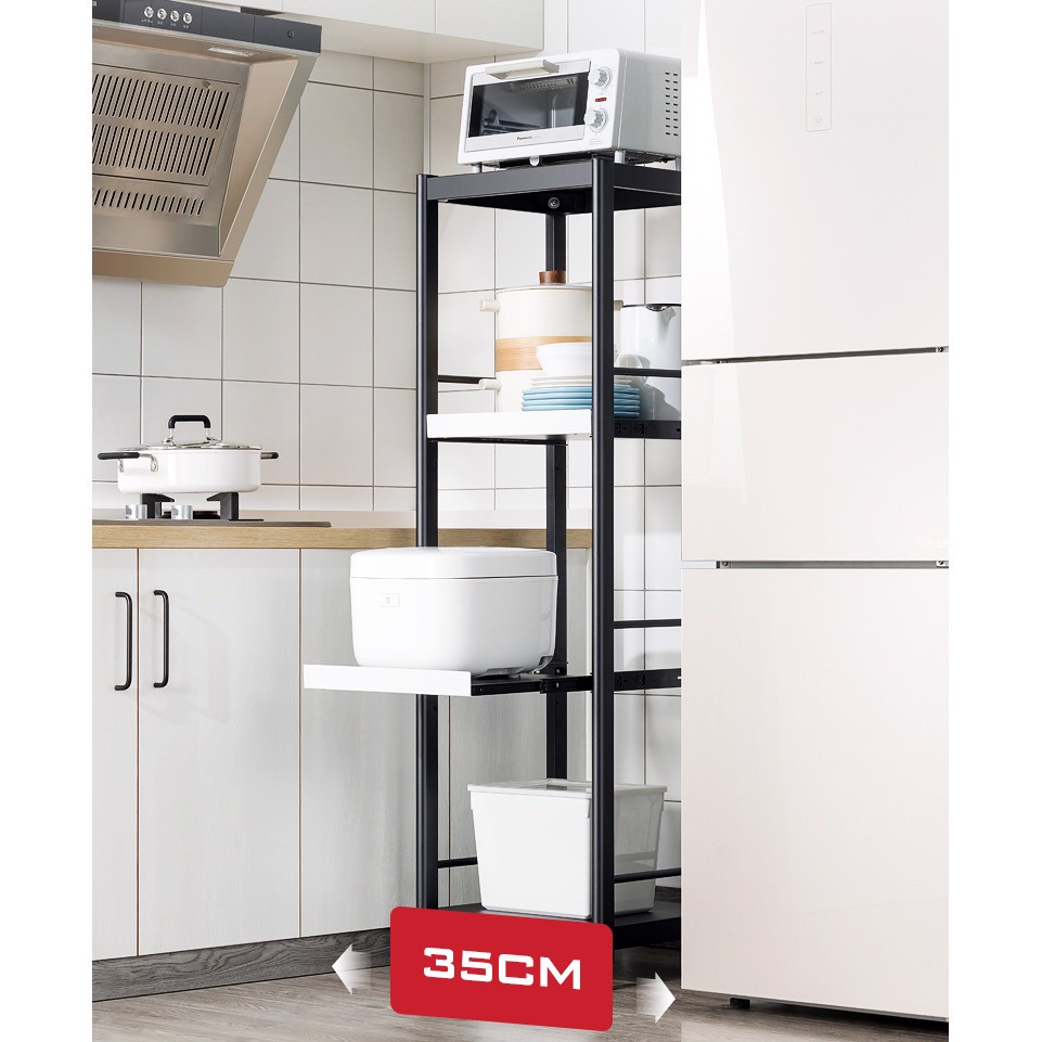 Kệ nồi chiên không dầu, kê lắp ráp KENA thiết kế nhiều tầng tận dụng khoảng trống KN 27-2