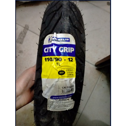 lốp ( Vỏ ) xe YAMAHA ACRUZO 2016 MICHELIN 100/90-12 CITY GRIP
