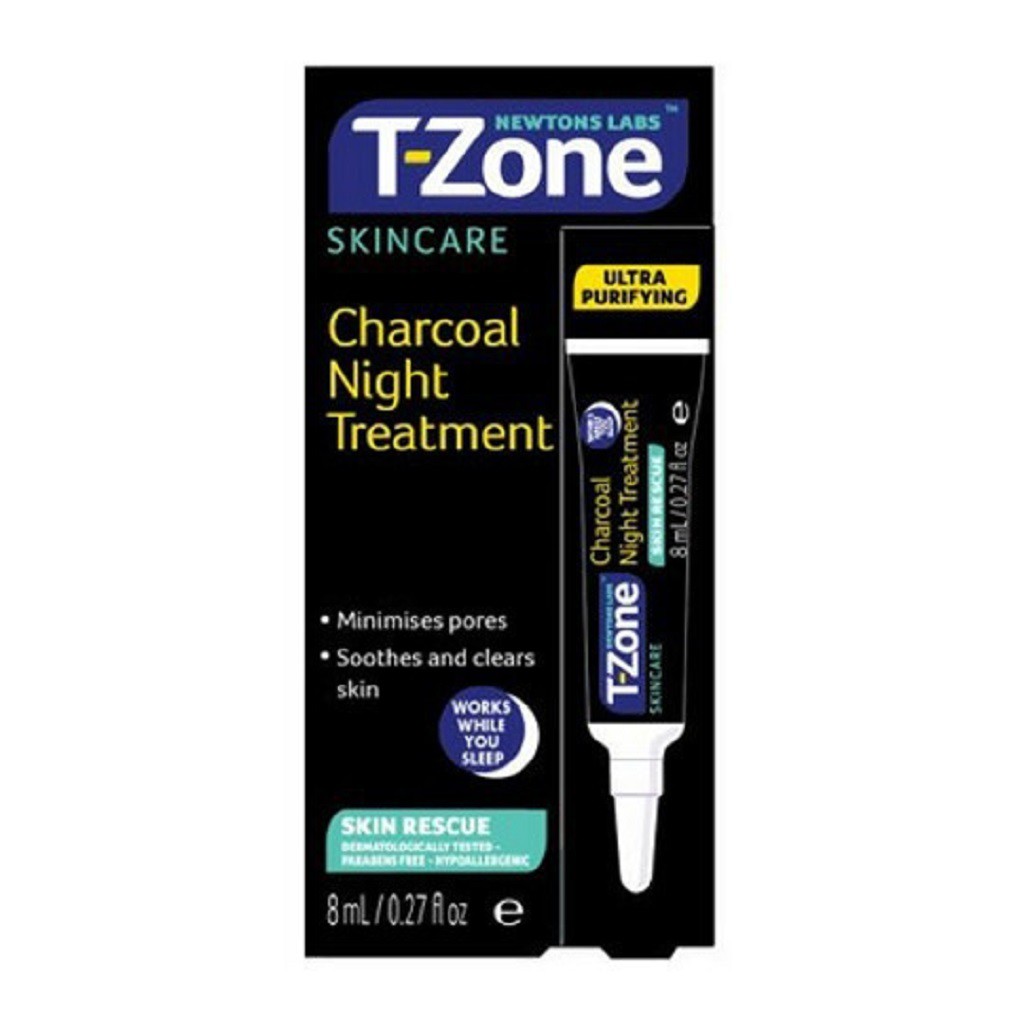 Gel Ngừa Thâm Mụn Ban Đêm Tinh Chất Than Hoạt Tính T-Zone 8ml | BigBuy360 - bigbuy360.vn