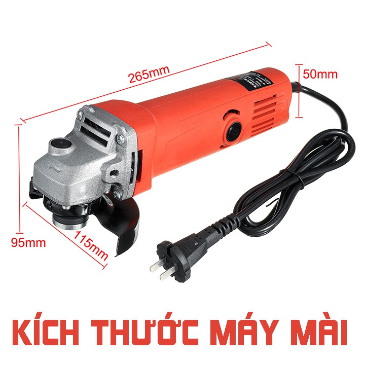 MÁY MÀI 1200W - MÁY MÀI GÓC AUTOO - MÁY MÀI GẮN LƯỠI CƯA XÍCH - MÁY CẮT CẦM TAY GIÁ RẺ - 100% LÕI ĐỒNG - TRỤC 10MM