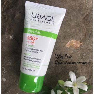 Kem chống nắng Uriage Hyséac Fluide SPF 50.