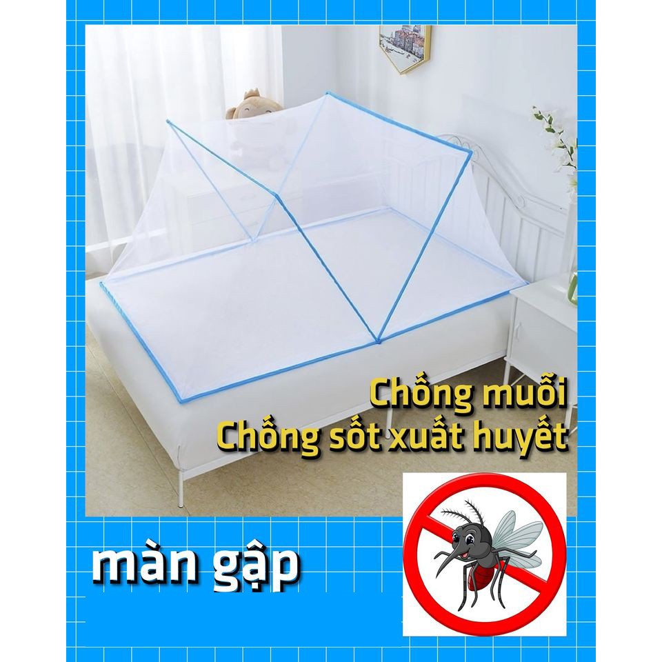 Màn Lưới Chống Muỗi Thông Minh 1mx1,9m (𝐅𝐑𝐄𝐄𝐒𝐇𝐈𝐏) Màn Chống tĩnh điện Đầu Tiên Tại Việt Nam, Gấp Gọn Trong Vòng 5 Giây