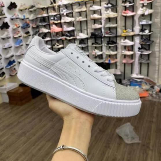 Giày thể thao puma mũi nhũ bạc hàng 1:1 full box bill ` . ⋆ ' | | BigBuy360 - bigbuy360.vn