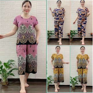 Tổng Hợp Mã E - Bộ Lanh Mặc Nhà Ống Sớ Dành Cho Mẹ, Người Già và Người Lớn Tuổi Cực Mềm-Mịn-Mát Thấm Mồ Hôi Tốt
