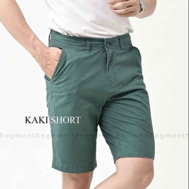 Quần short kaki mỏng cao cấp GMEN