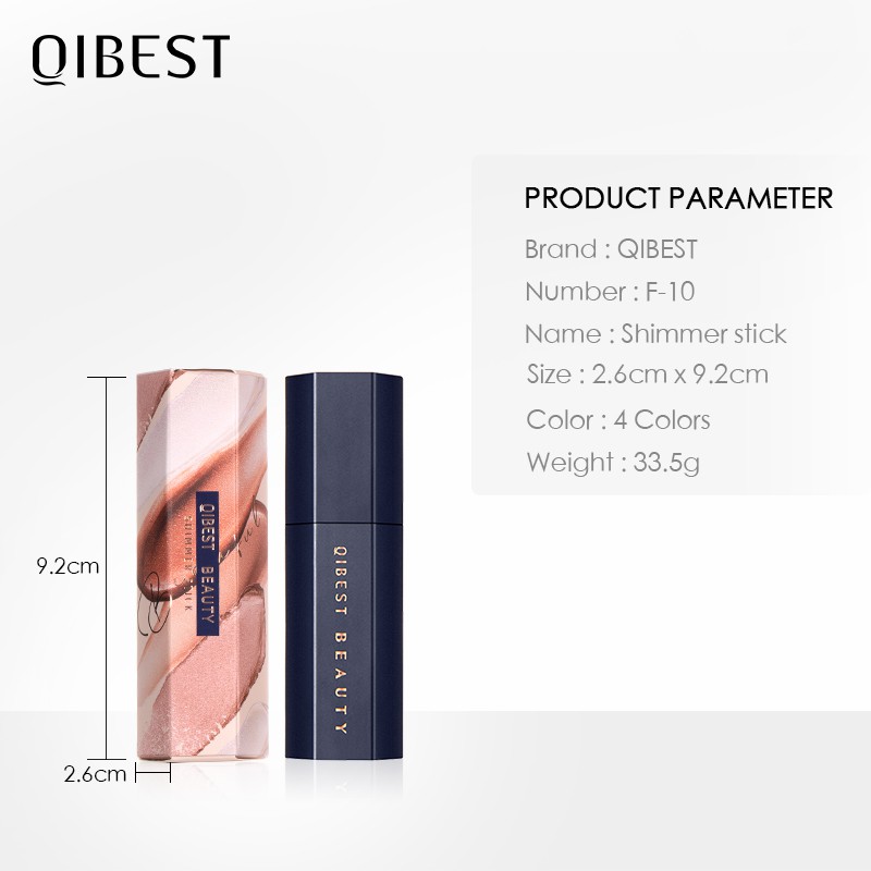 Kem bắt sáng QIBEST làm sáng cho mặt 3D 4 màu tùy chọn 33.5g | BigBuy360 - bigbuy360.vn