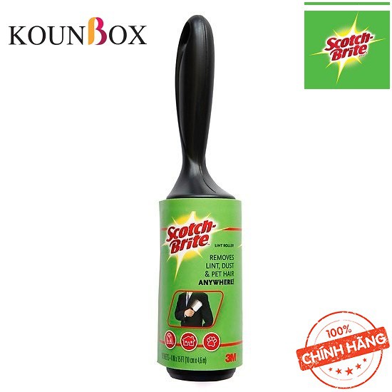 Combo 2 Cặp Cây lăn bụi Lớn Scotch Brite 3M