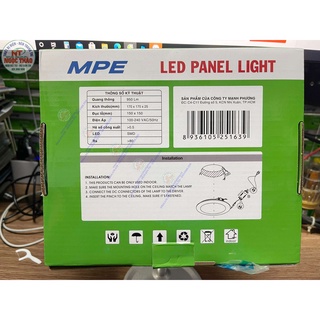 ĐÈN ÂM TRẦN LED PANEL TRÒN RPL-12 (Chính Hãng )
