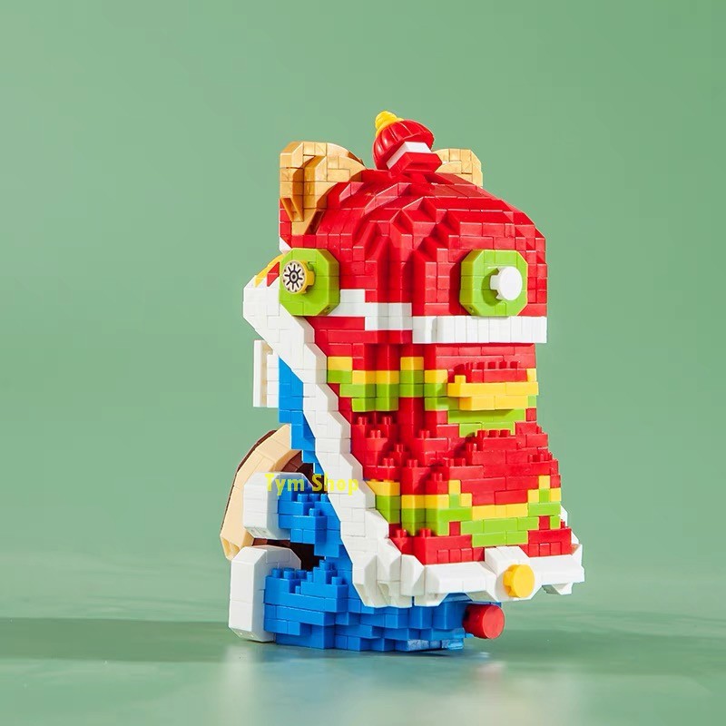 Xếp hình Doremon Kỳ Lân Doremon nanoblocks Lắp ráp đô rê mon Kỳ Lân cho bé