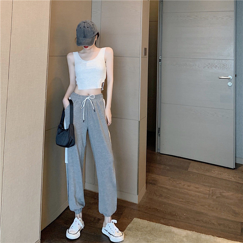 Quần Thể Thao Ống Rộng Phong Cách Hàn Quốc Cho Nữ | BigBuy360 - bigbuy360.vn