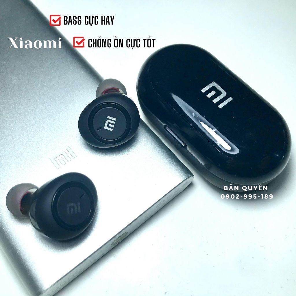 Tai nghe bluetooth Xiaomi - Airdots redmi 2 - bluetoth Thể thao -Bass cực hay⚡