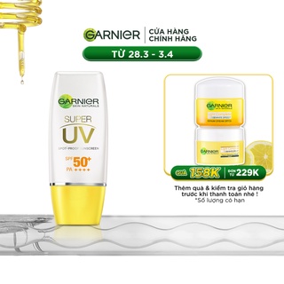 Kem chống nắng sáng da Garnier 30ml