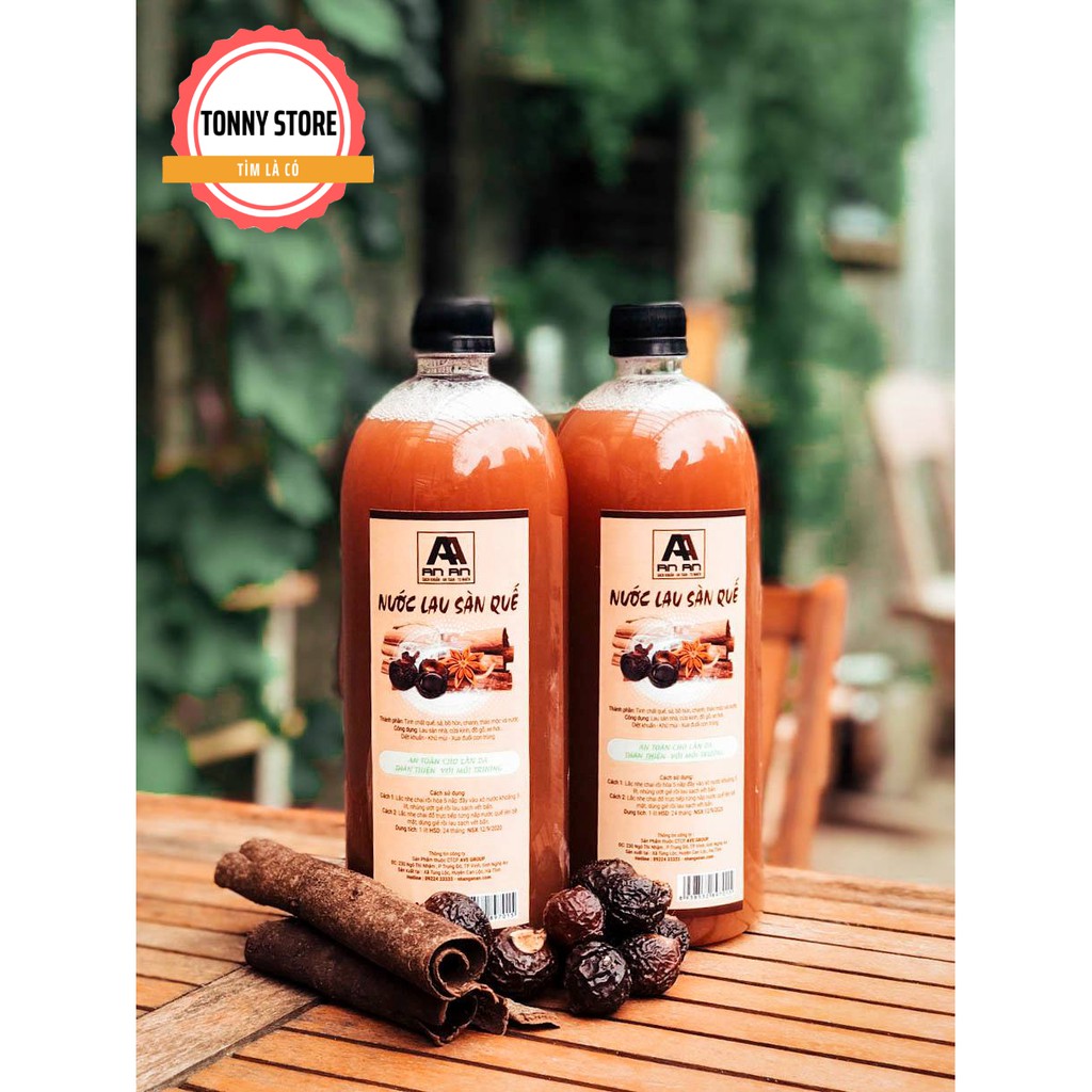 Combo 2 chai Nước Lau Sàn Hương Quế 2 Lít | Xua Đuổi Côn Trùng | An Toàn Cho Da | Nhà Luôn Thơm Ngát