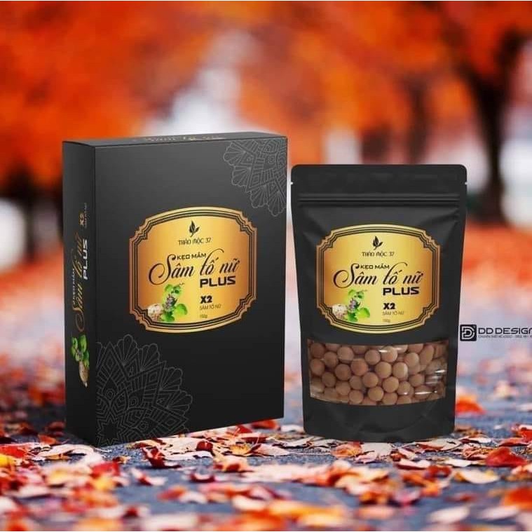 Kẹo Mầm Sâm Tố Nữ Plus X2 Thảo Mộc 37 [Mẫu mới-Chính Hãng-Sỉ ] | Thế Giới Skin Care