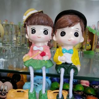 TƯỢNG CẶP ĐÔI LOVE CHÂN DÀI CUTE