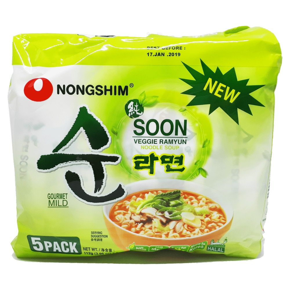 Mì Chay Hàn Quốc Soon Veggie Nongshim