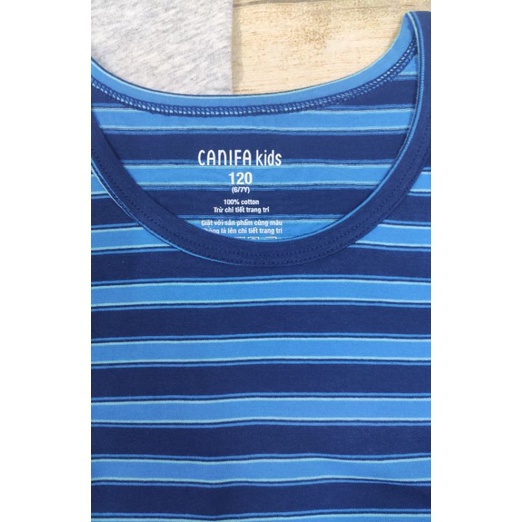 Set 2 áo ba lỗ cotton bé trai Canifa