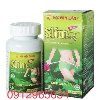 Giảm cân an toàn Slimbody của Học viện quân Y thành phần thảo dược giúp giảm cân hiệu quả