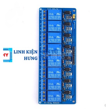 Module relay 8 kênh kích mức thấp 5v 12v
