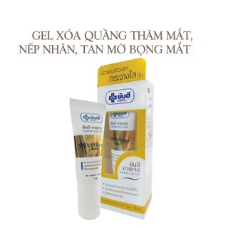 Gel xóa thâm quầng mắt Yanhee Eye Gel giúp mờ nếp nhăn, xóa vết thâm và bọng mắt 5g