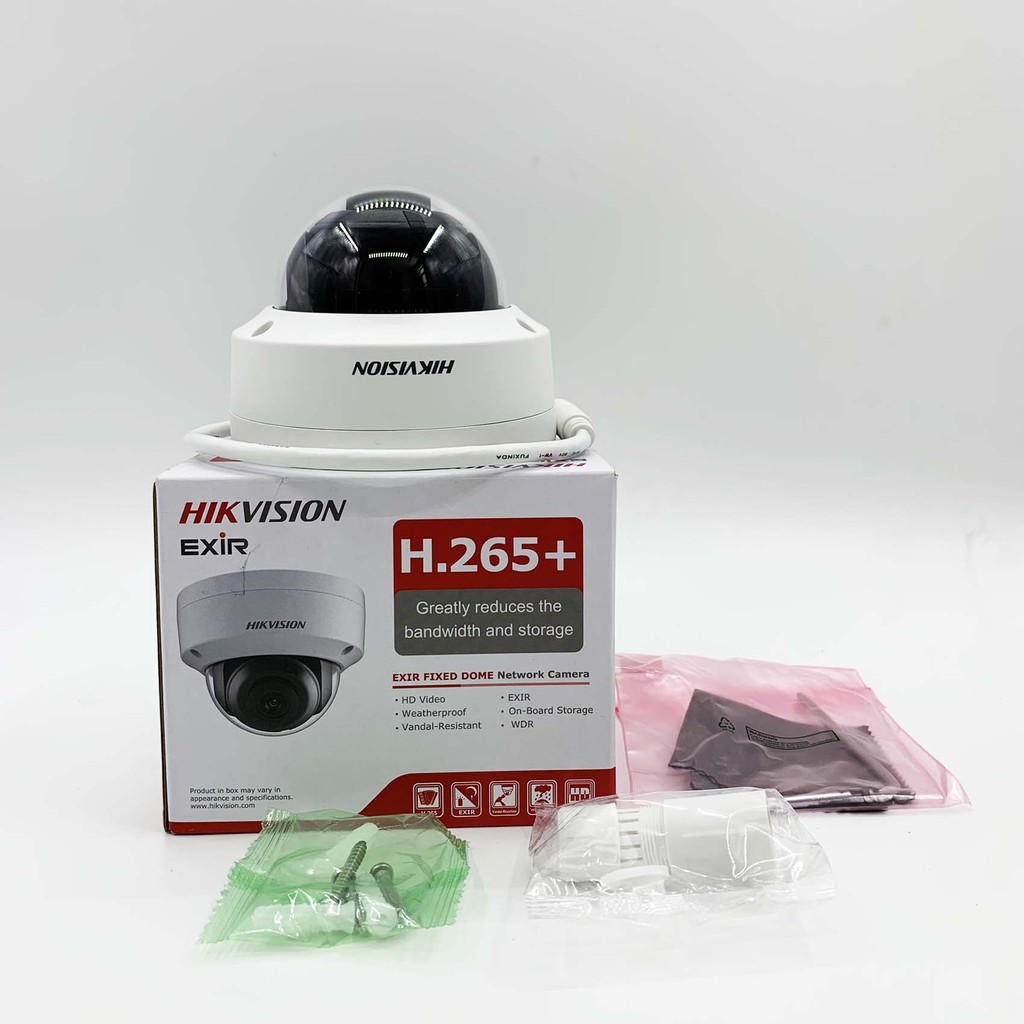 Camera IP Dome hồng ngoại 2.0 Megapixel HIKVISION DS-2CD1123G0E-I(L) 1123 (chính hãng)