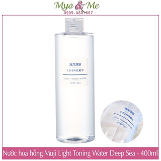 Toner Muji Deep Sea/ Nước hoa hồng Muji Deep Sea 400ml