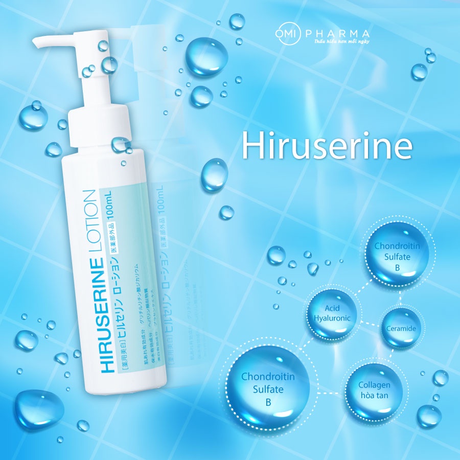 Sữa Dưỡng Mềm Mịn Và Làm Trắng Da Hiruserine Lotion (100ml)