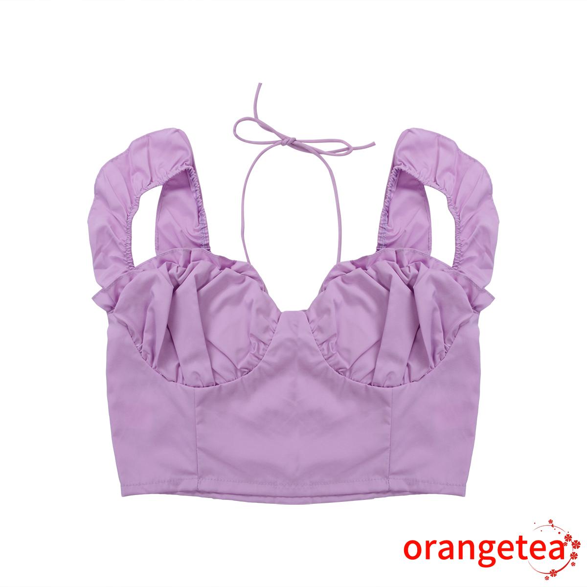 Áo Lửng Hai Dây Phối Nơ Quyến Rũ Cho Nữ | BigBuy360 - bigbuy360.vn