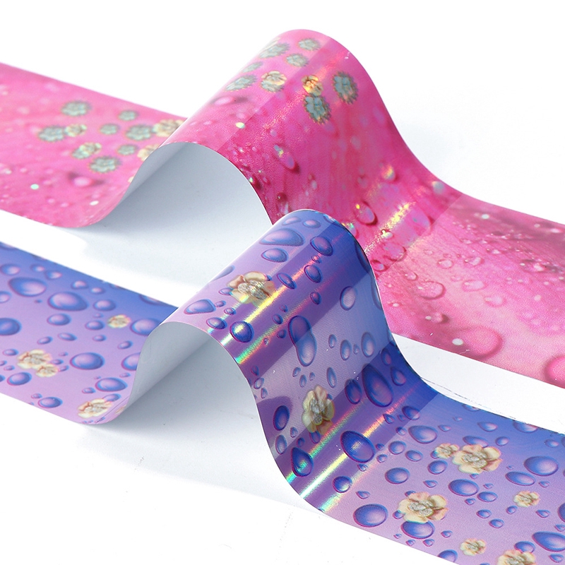 [Hàng mới về] Bộ 16 miếng dán trang trí móng nghệ thuật màu lập thể