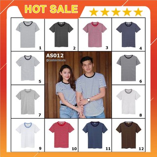 [MUA 1 TẶNG 1] Áo thun sọc Thái Lan AS012 - bảng 1 | Shopee Việt Nam