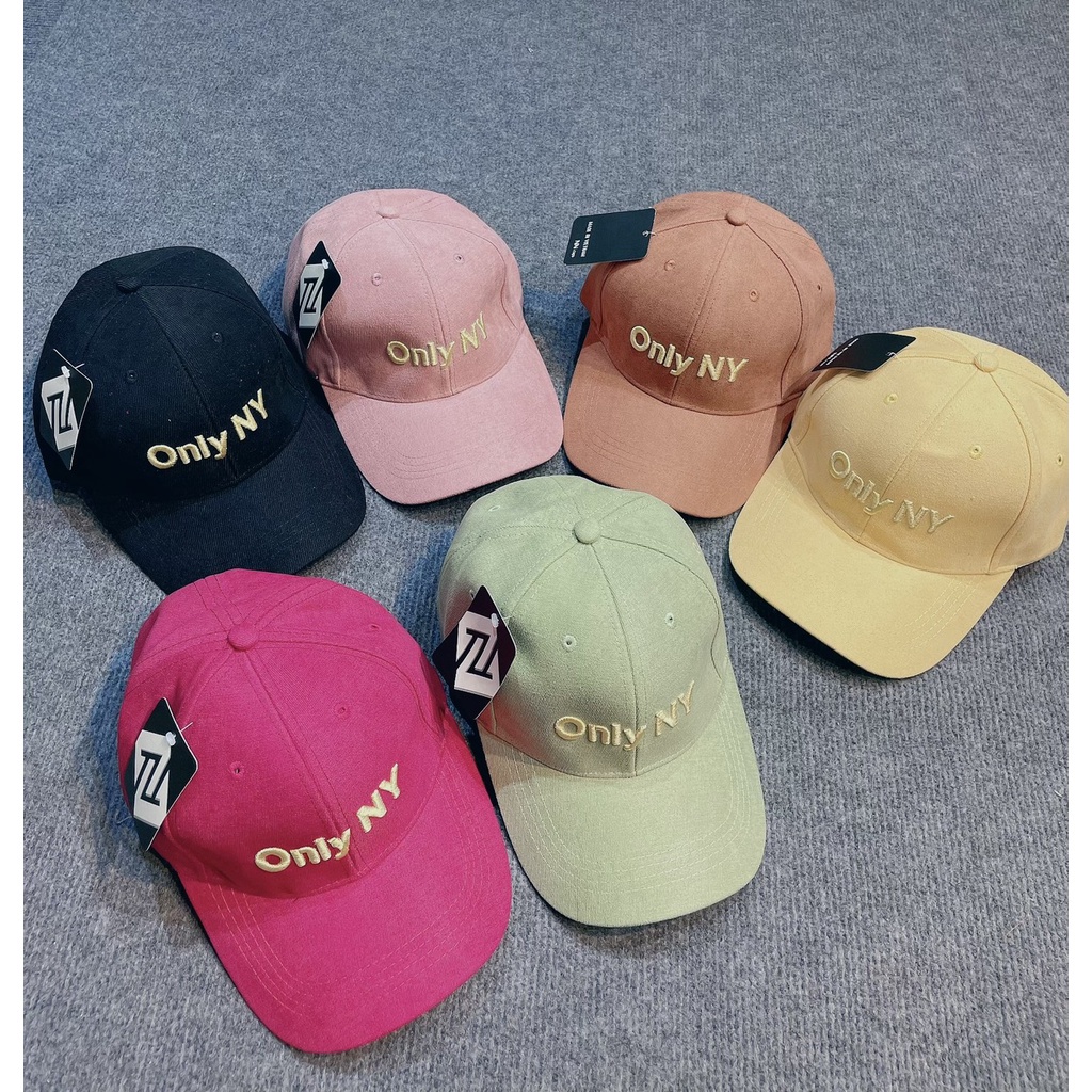 Mũ Lưỡi Trai  Cao Cấp Thêu Chữ Onlyny 400 Phong Cách Ulzzang