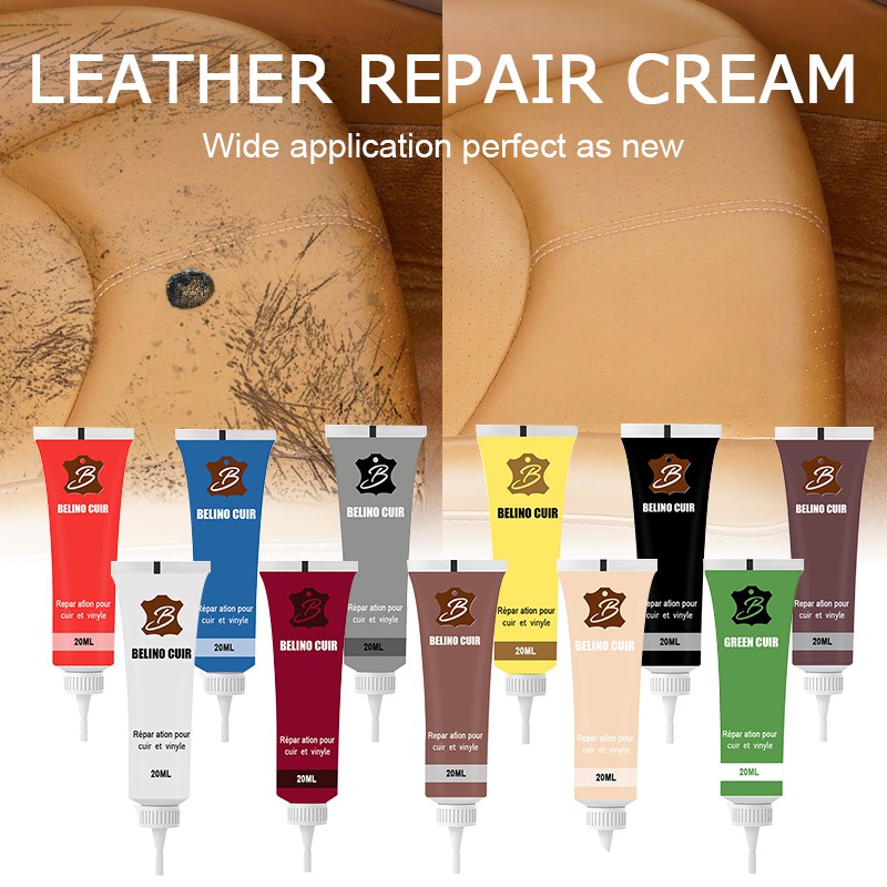 Gel sửa chữa phục hồi đồ da PECHAM dành cho ghế ngồi xe hơi 20ml đa năng tiện lợi