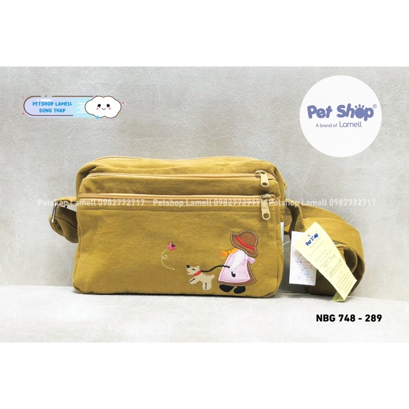 Túi đeo chéo, bóp đeo chéo xinh xắn PETSHOP NBG 748