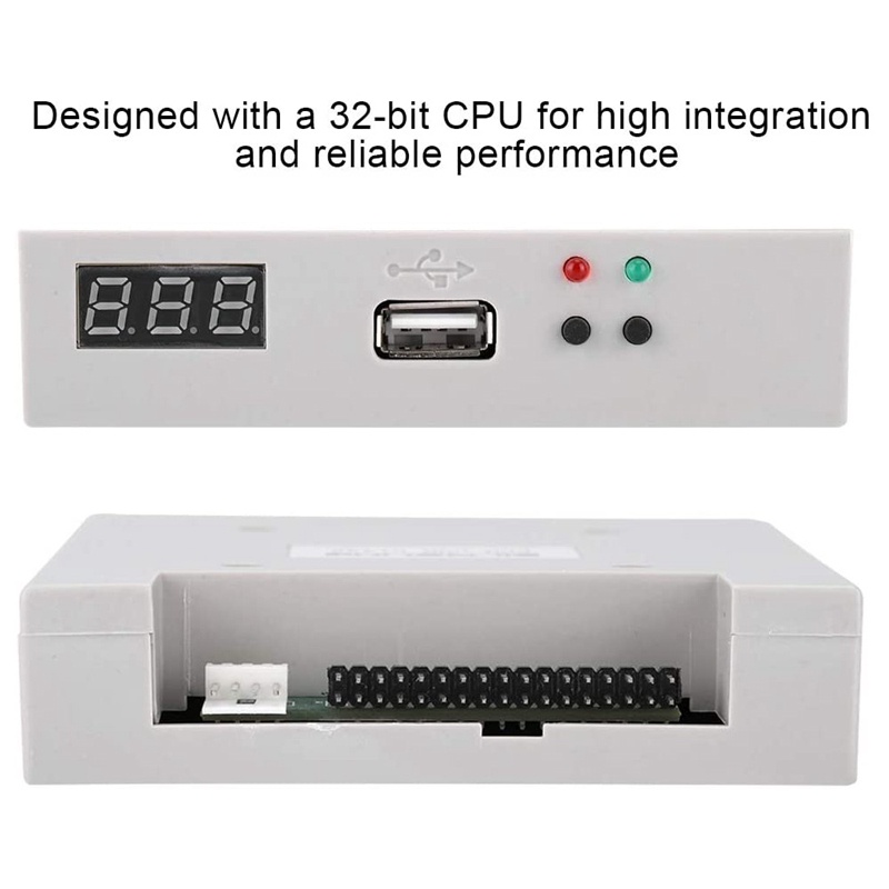 Eilasung FDD-UDD U144K 1.44MB USB SSD Trình giả lập ổ đĩa mềm cho bộ điều khiển công nghiệp cho máy tính Công cụ máy dữ liệu
