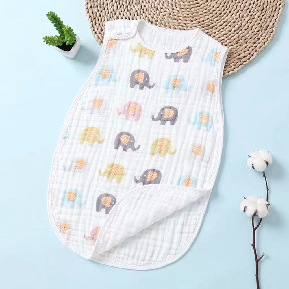 Túi ngủ mùa hè bằng cotton họa tiết hoạt hình phong cách Hàn Quốc cho bé gái