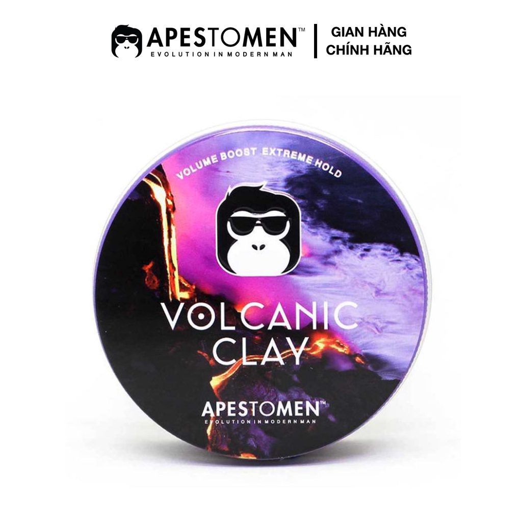 Sáp Vuốt Tóc Apestomen Volcanic Clay 80g