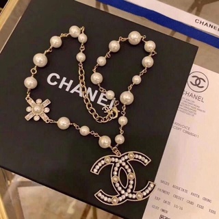 Vòng cổ cha - nel dây ngọc
