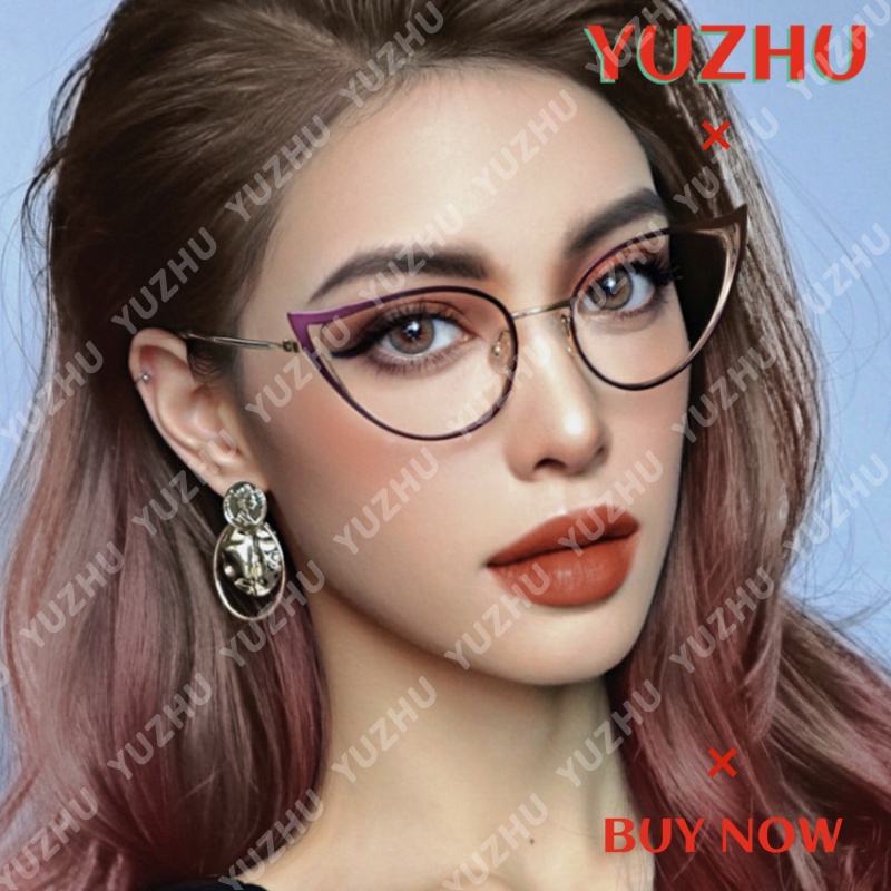 Kính Mát Mắt Mèo Chống Ánh Sáng Xanh Thời Trang Phương Tây