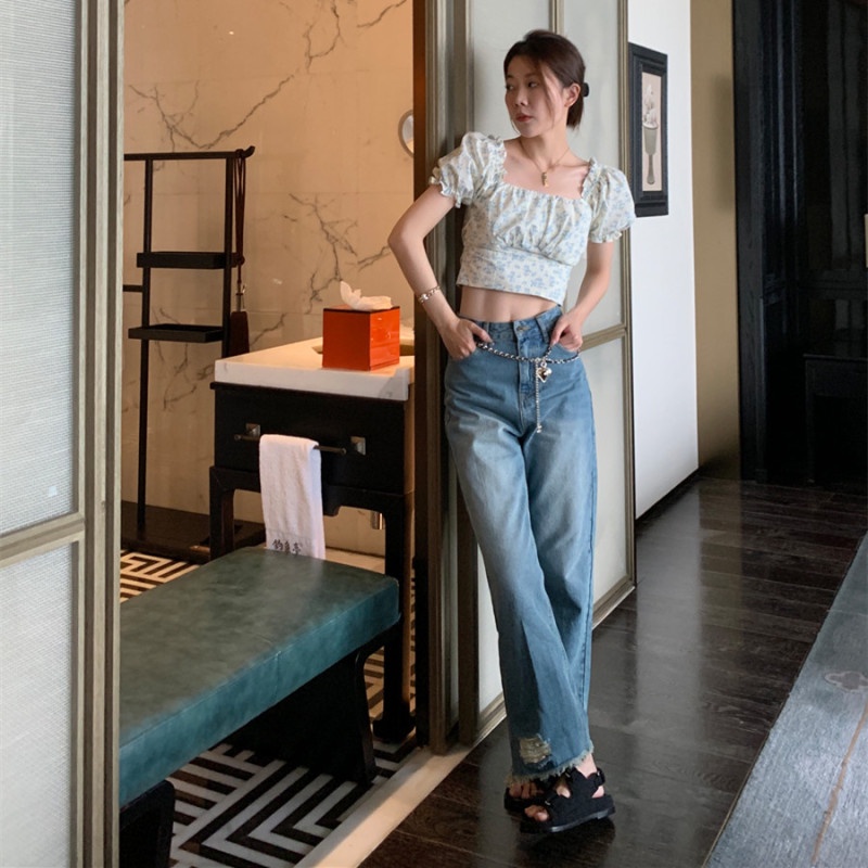 Áo Croptop Tay Ngắn Cột Dây Thời Trang Mùa Hè Quyến Rũ Cho Nữ