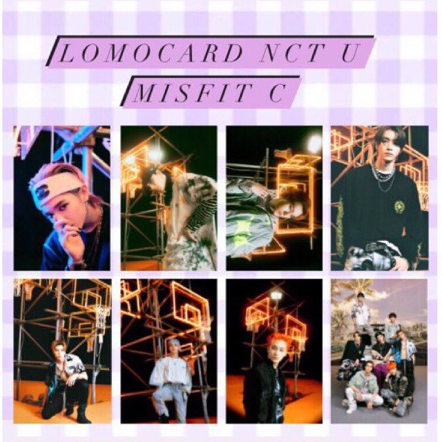 Bộ Thẻ Ảnh Nhóm Nhạc Nct U Misfit