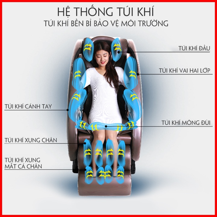 Ghế matxa KoreSport có nhiệt hông ngoại màn LCD tiêng việt, Ghế massage toàn thân bảo hành 5 năm tận nơi