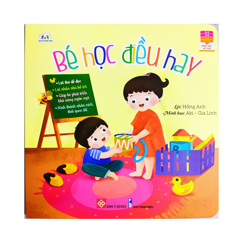 Sách - Bé học điều hay - Dành cho bé từ 0 đến 6 tuổi