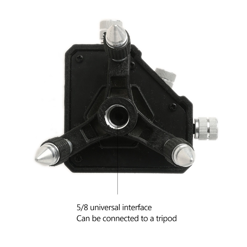 Bộ Chuyển Đổi Mức Độ Xoay 360 Độ Giá Đỡ Ba Chân Giao Diện 1 / 4 Inch