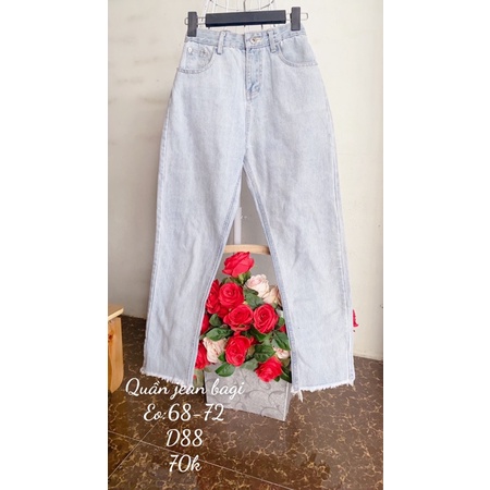 Quần Jean dáng bagi